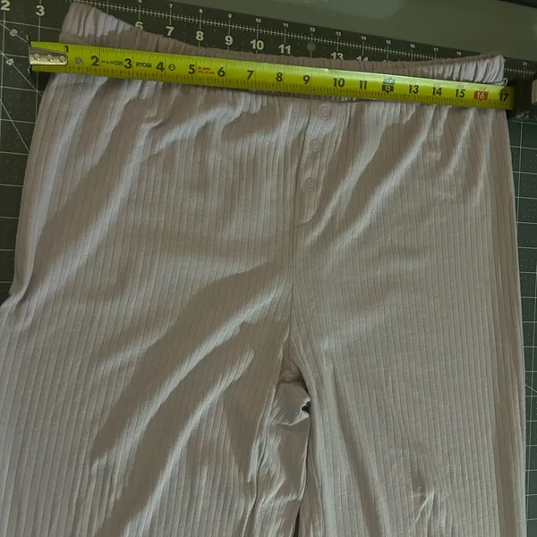 Women's Pink Pajama Pants set Gray Size M - Image 3