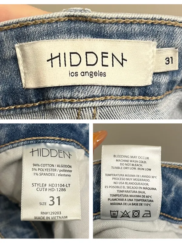 Hidden Jeans Happi Flare Stretch Jeans Size 31 - Image 10