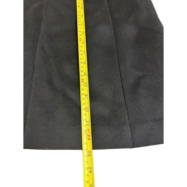 CELINE Paris Modele Depose Wool 90% , Cashmere 10% Midi Skirt Size: EU 40, US M - Image 4