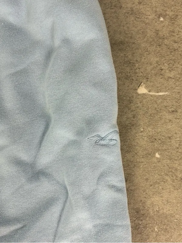 Baby blue hollister ultra high rise jogger fleece sweatpants - Image 2