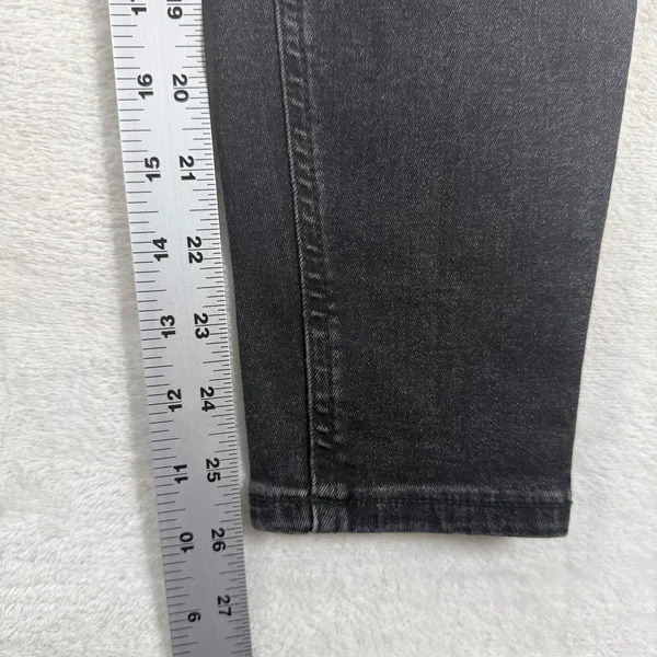 AllSaints Miller Jean W26 Washed Black Skinny Denim Mid Rise W062EB - Image 6