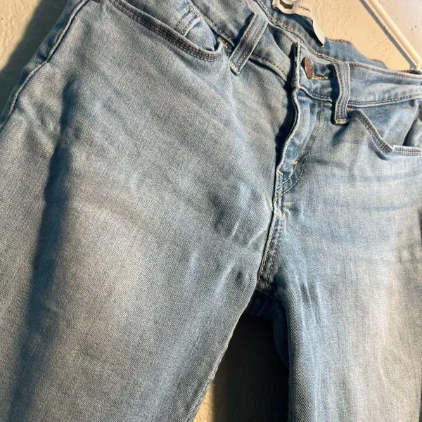 Levi's Y2K Vintage Blue Skinny Jeans with Slim Fit Straight leg SZ 26/30 Denim - Image 5