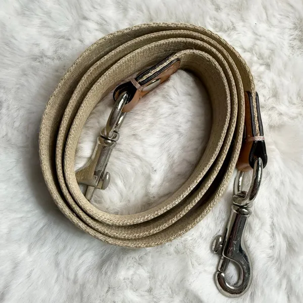 Coach Poppy Cream Gray Replacement Strap - Image 2