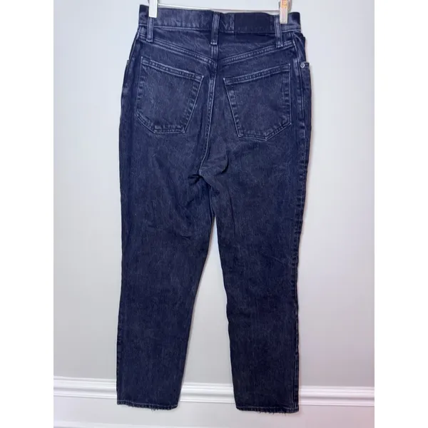 Abercrombie & Fitch Curve Love The 90s Straight Ultra High Rise Jeans Size 26 - Image 6
