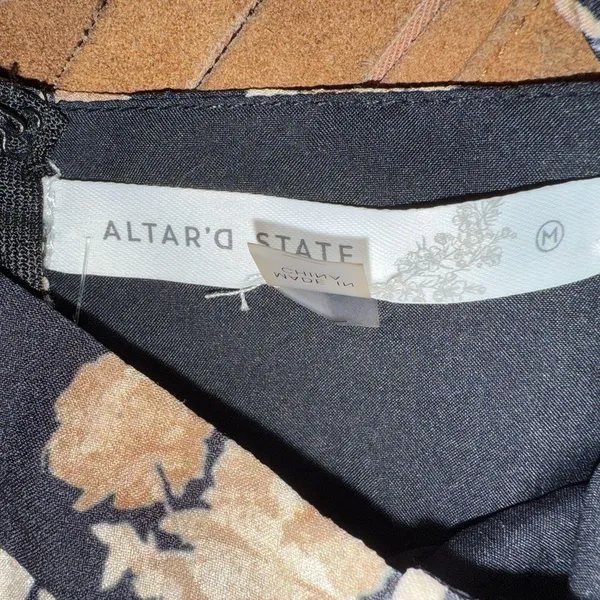 Altar’d State Reagan Floral Midi Dress - Image 4