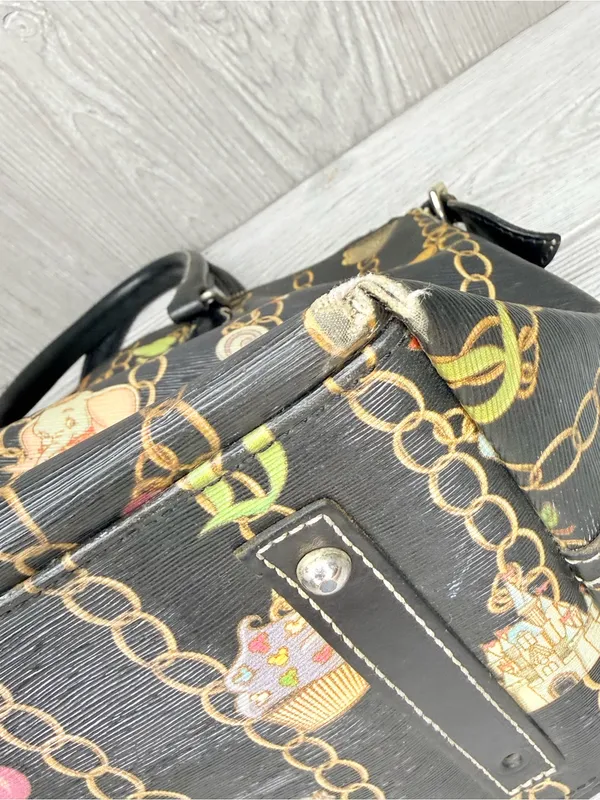 Vintage retired Disney Parks Dooney & Bourke Charms Tote Bag purse - Image 8