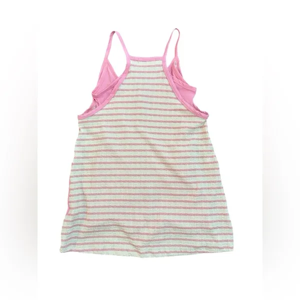 BUCKET LIST Hot Shot Skort TankDress Size Small Pink White Comfort Stretch - Image 8
