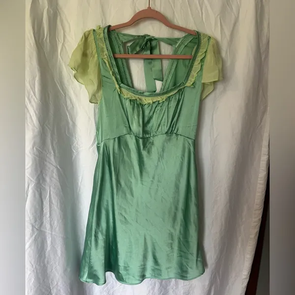 NWT Free People Violet Visions Mini Dress Size 4 - Image 2