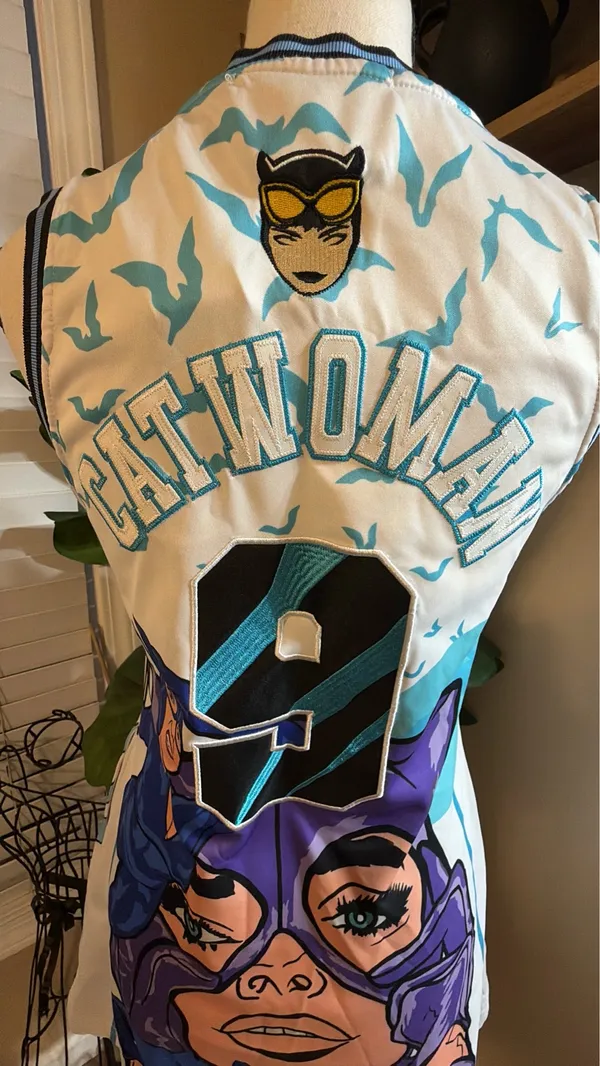 DC Comics Catwoman Graphic Tank Top - Blue/White - Image 8