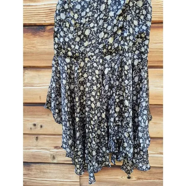 NWT ASTR Santorini Black One Shoulder Dress Size XS - Image 8