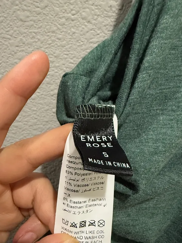 Emory Rose Teal Wide Leg Jumpsuit Size S - Image 4