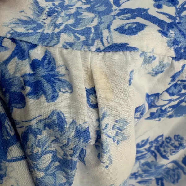 Tuckernuck Ginger Dress Medium Blue Floral Toile Maxi Coastal Grandmother Preppy - Image 8