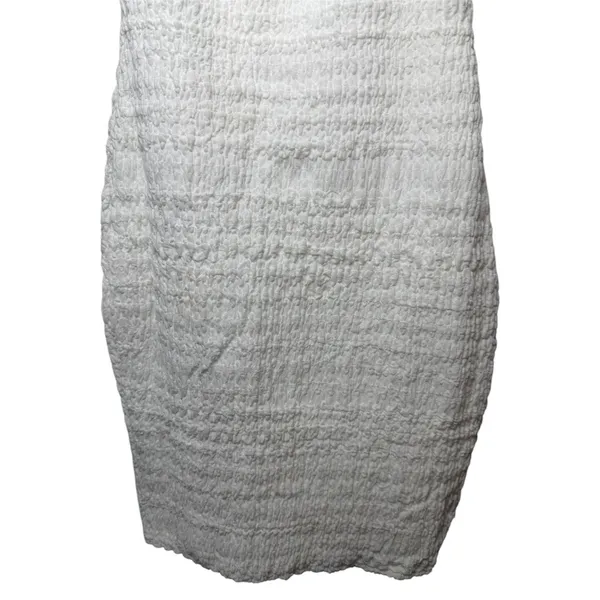 Princess Polly White Textured Ruched Mini Dress Bodycon Cottagecore Size‎ 2 - Image 4