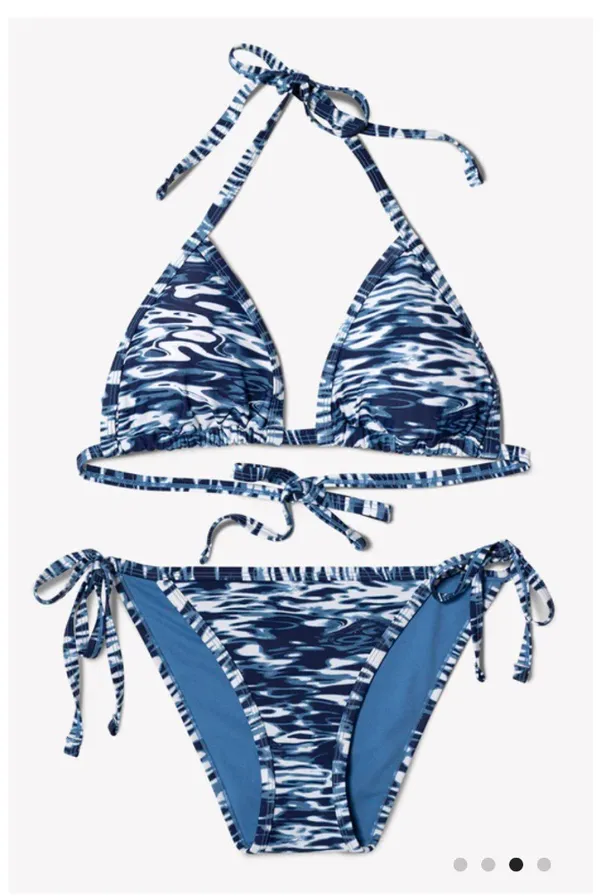 Smart & Sexy Triangle String Bikini Set - Image 3