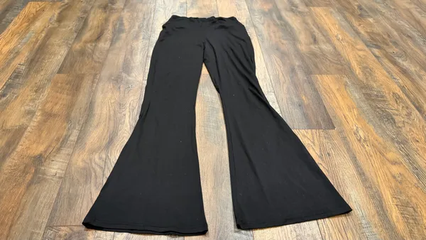 Umsifey Women's Black Flare Yoga Pants, Soft High Waisted Casual Bootcut Legging - Image 3