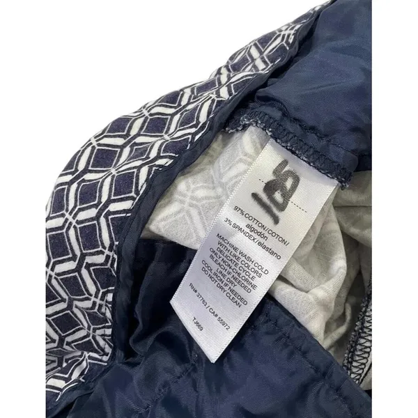 Laundry by Shelli Segal Women Size 10 Blue Ankle Pants H1-642 - Image 8