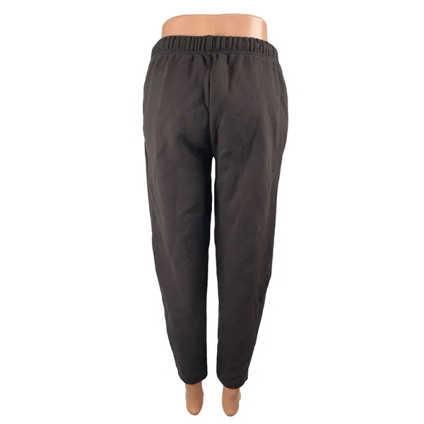 Set Active Women's Brown Drawstring High Rise Tapered Athletic Trousers Pants S - Image 2
