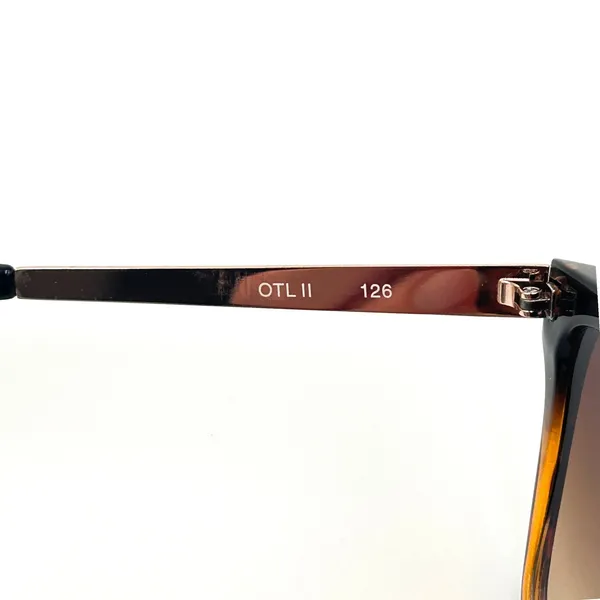 Quay Australia OTL II Sunglasses Womens Oversized Tortoise Fade Rose‎ Gold Glam - Image 7