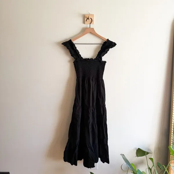 Hill House Ellie Nap Dress in Black Size XS - Image 3