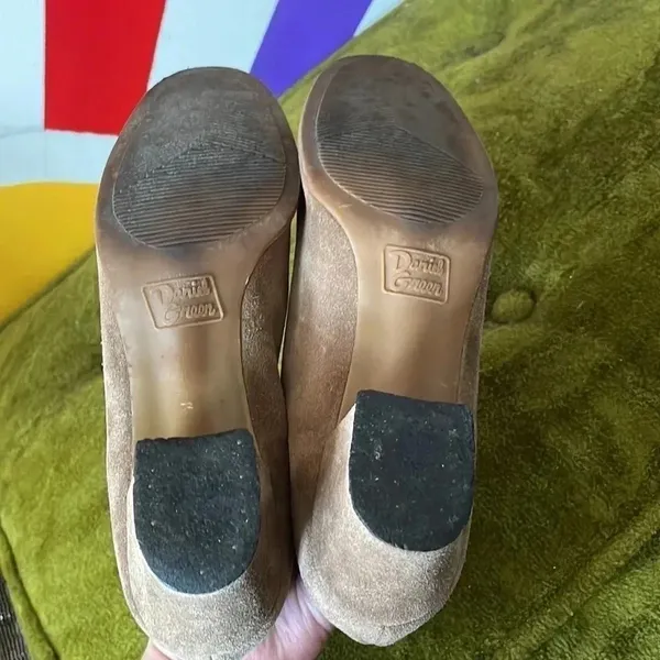 Vintage Outdorables by Danielle Green Size 7.5 EUC!‎ Suede 007 - Image 6