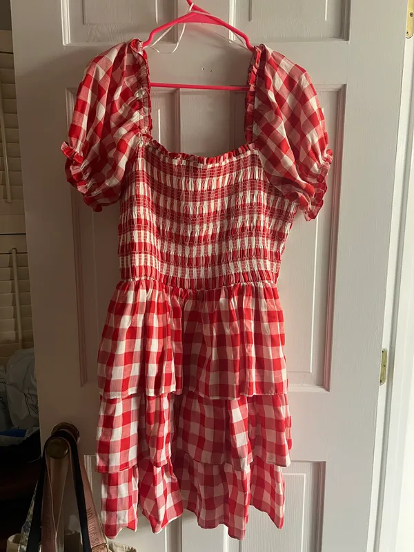 English Factory Gingham Dress - Image 3