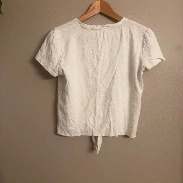 MADEWELL Tie-Front Top‎ - Image 4