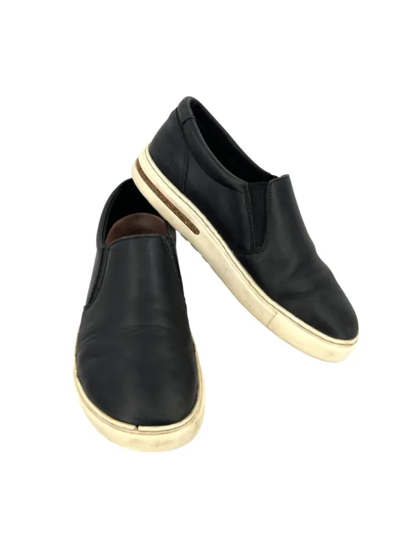 Birkenstock Oswego Black Leather Slip-On Shoes Smart Casual Size 38 EU 7-7.5 US - Image 12