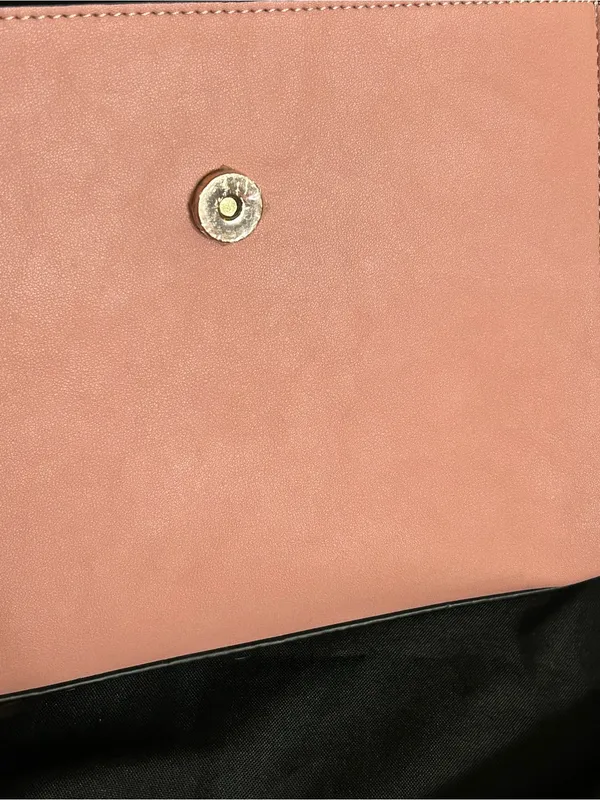 Dune London Pink Snake-Print Top Handle Crossbody Bag Sanitizer Holder NWOT - Image 16