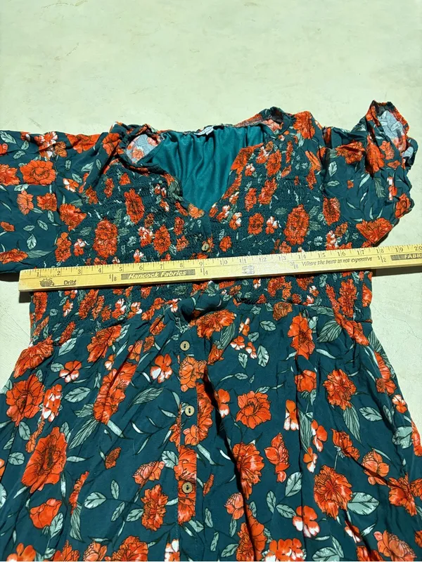 Baltic born botega midi Floral Midi Dress 1XL - Image 4