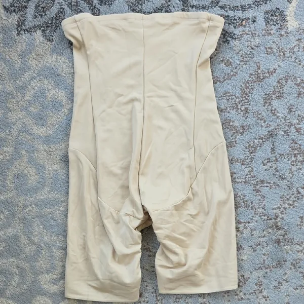 Miraclesuit Tummy Control Shapewear Shorts Beige XL - Image 4