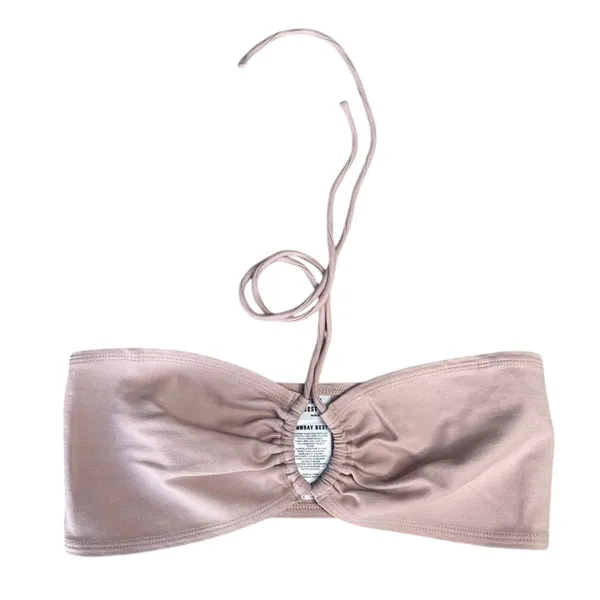 Sunday Best Cora Strapless Halterneck Ruched Tube Top Small‎ - Image 2