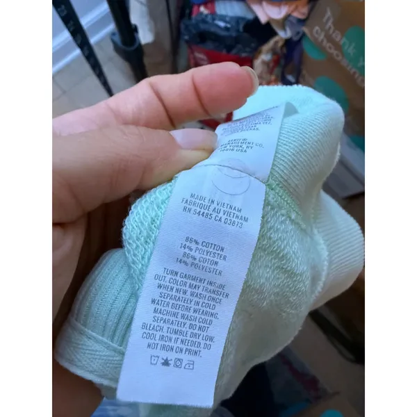 Aerie Lime Green Moment In The Sun Sweatshirt - Image 3