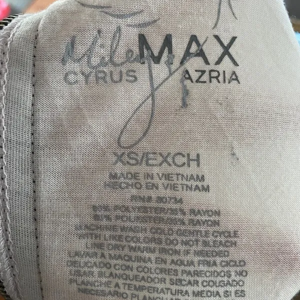 Max Azira Miley Cyrus woman’s Tank top XS - Image 5