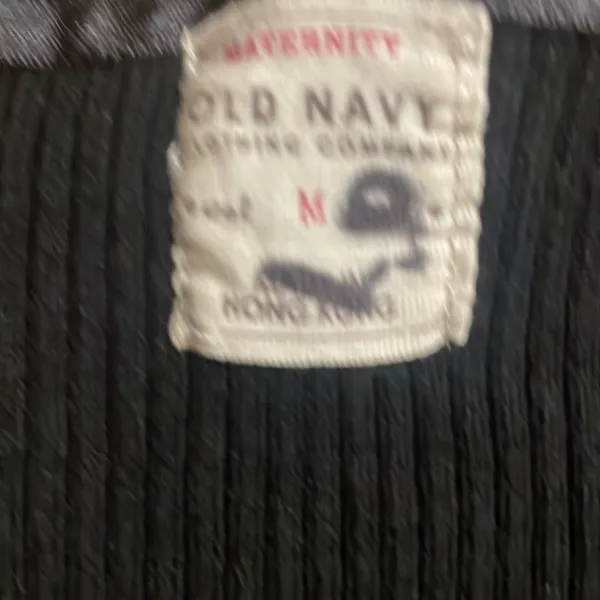 Old Navy maternity black scoop neck sweater size M - Image 2