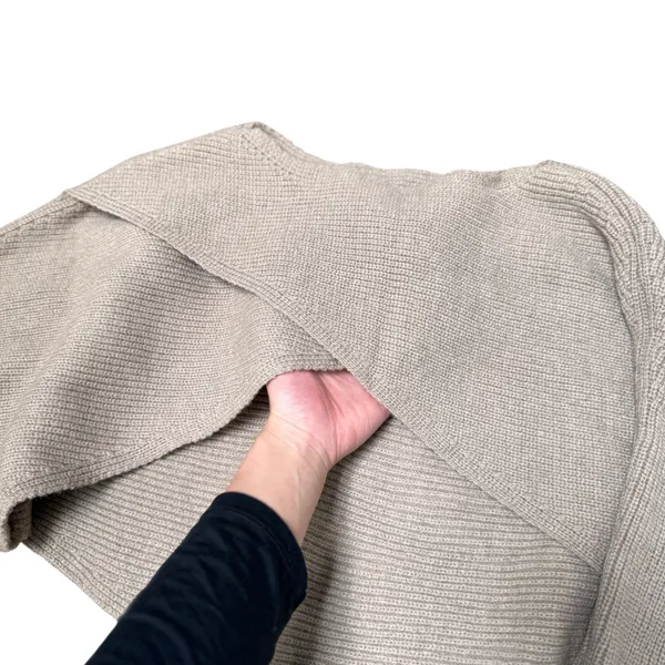 Tan Shrug Sweater Gray - Image 3