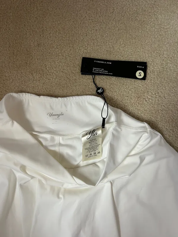 YoungLA white tennis skirt - Image 2
