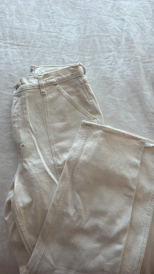 Abercrombie curve love 90’s straight ultra high rise carpenter jean - Image 4