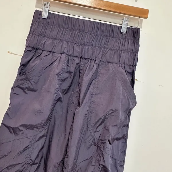 Free People Movement Joggers Blue High Rise Track Pants Small Gorpcore Hiking‎ - Image 3