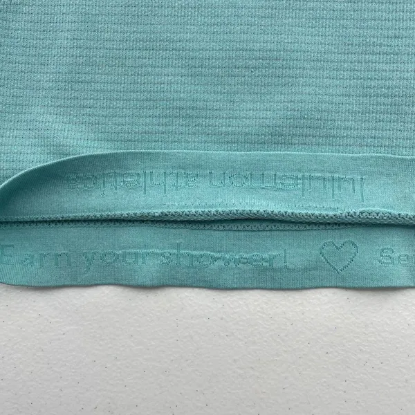 Lululemon Size 4 Swiftly Tech Racerback Tank Top Heathered Peacock Blue Seamless - Image 15