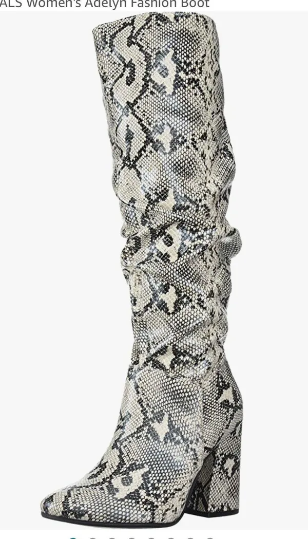 Seven Dials Size 9  Snakeskin Boots - Image 6