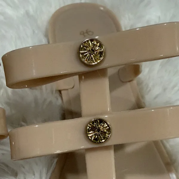 Lilly Pulitzer Glossy Nude Sandals - Image 2