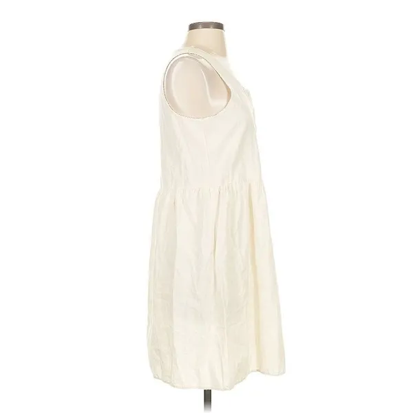✨Brandy Melville Arabella Cotton One Size Off White Dress✨ - Image 7