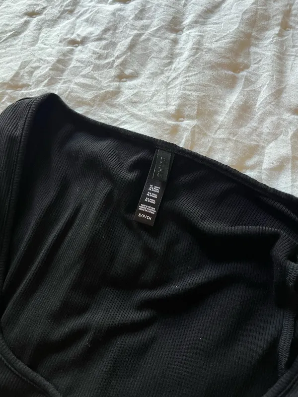 Small SKIMS Black Dress - Image 3