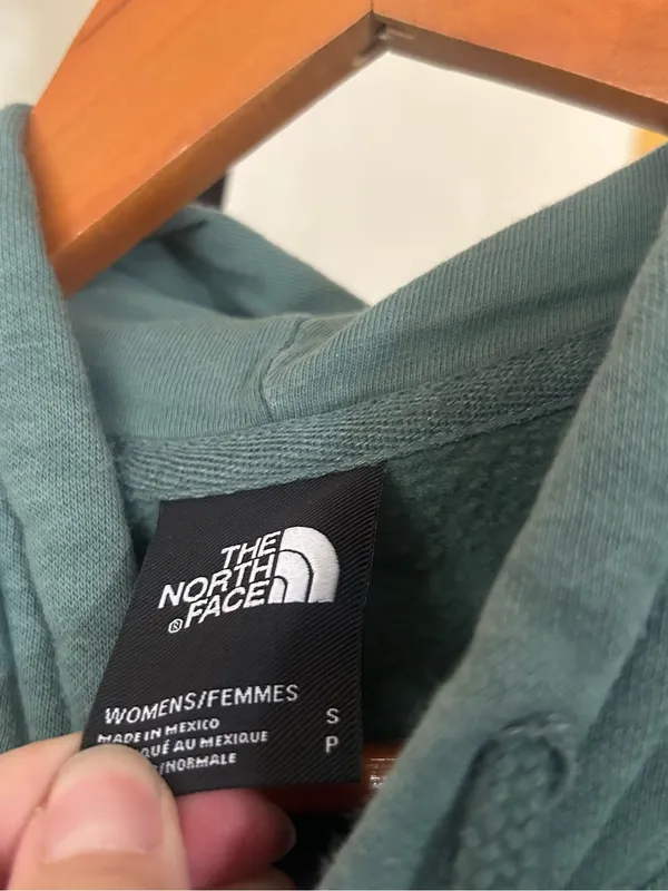 The North Face Graphic Hoodie Pullover Sweatshirt Logo Blue Gorpcore Size Small - Image 3