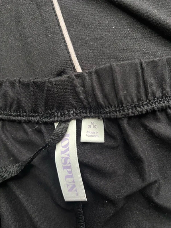 Black Pajama set Size M - Image 3