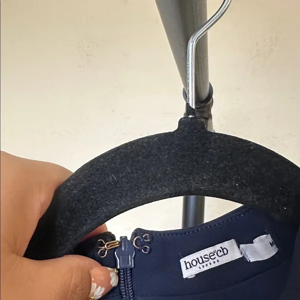 House of CB 'Mahalia' Navy Long Sleeve‎ Mini Dress NWOT size M - Image 7