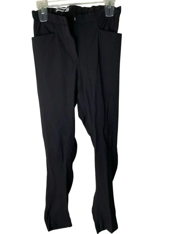Jil Sander black pants women's size 36 - Image 2