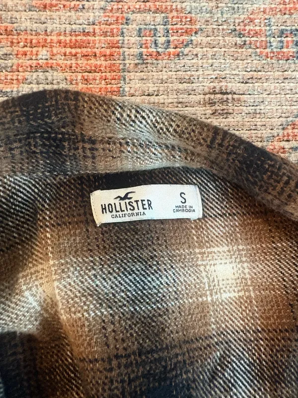 Hollister Brown Flannel - Image 2