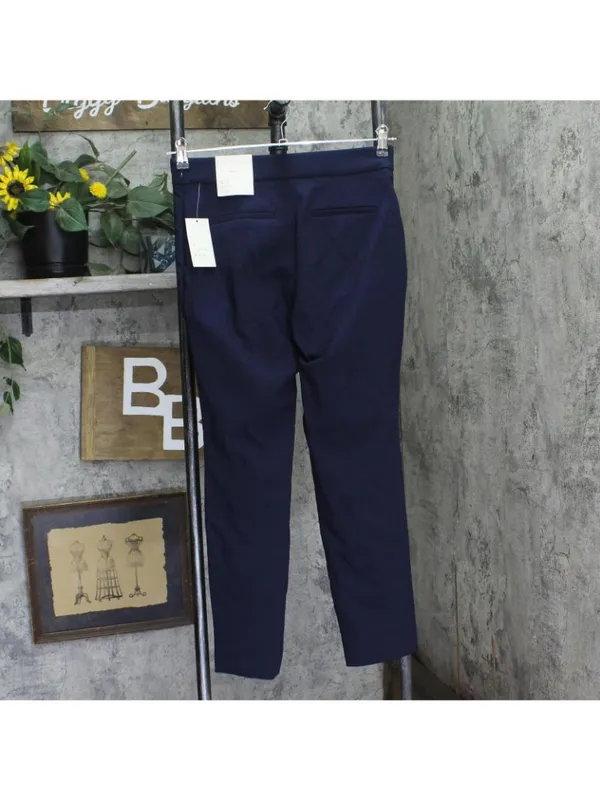 NWT A New Day Womens High-Rise Skinny Ankle Pull-on Pants 93011552 Navy Blue 6 - Image 3