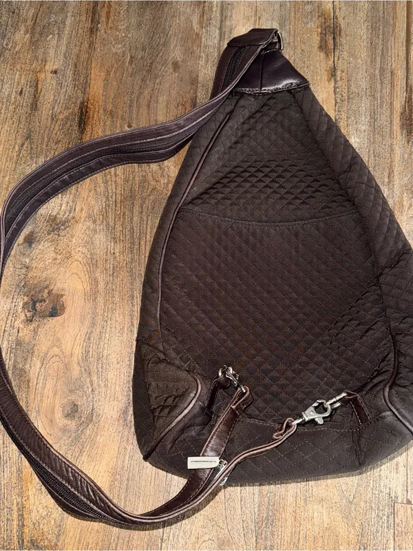 Classiques Entier Brown Crossbody Purse Bag Medium Size Women’s Backpack - Image 3